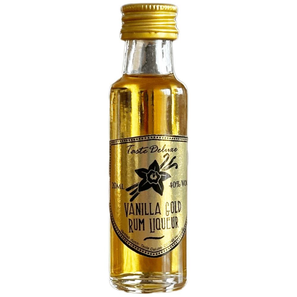 Taste DeLuxe Vanille Gold Rum Liqueur 40% Miniatur