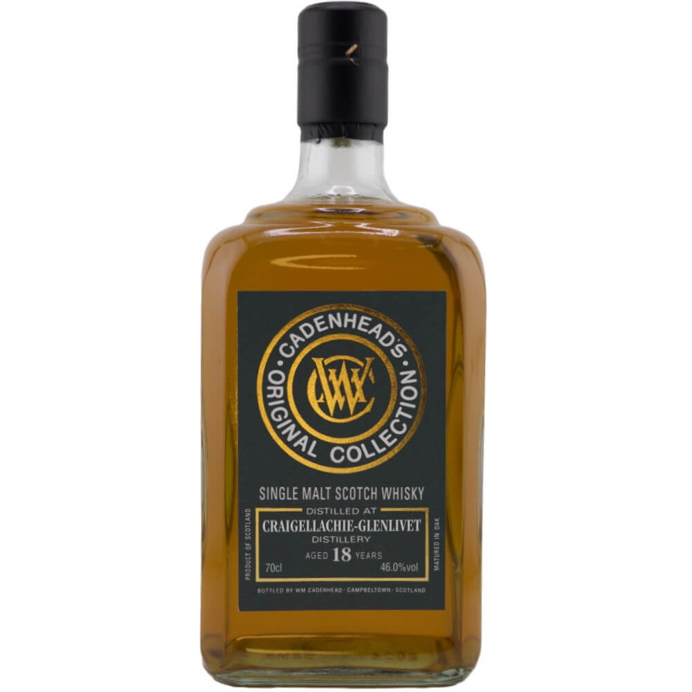 Craigellachie-Glenlivet 18 Jahre Whisky 46% (Cadenhead´s)