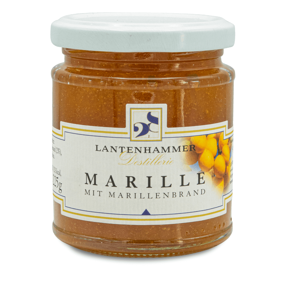 Lantenhammer Fruchtaufstrich Marille 225g mit Marillenbrand