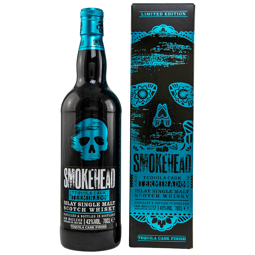 Smokehead Tequila Cask Terminado Whisky 43% 