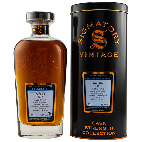 Caol Ila 2010/2020 Signatory Cask Strength Collection Whisky 59,9%