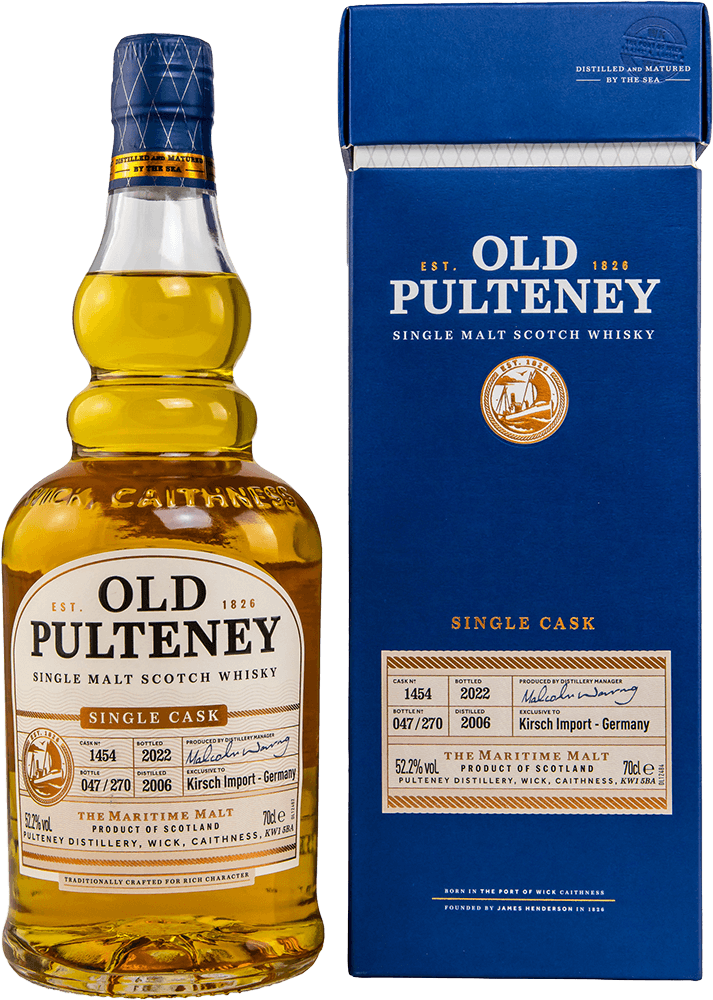 Old Pulteney 2006/2022 Single Cask #1454 Whisky 52,2% (by Kirsch)