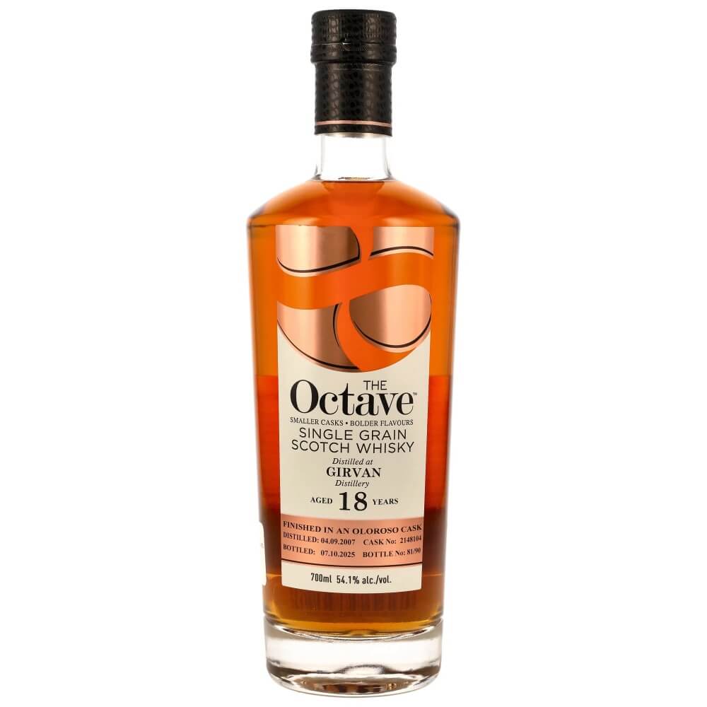 Girvan 18 Jahre 2007/2025 Cask 2148104 Whisky 54,1% (Duncan Taylor)