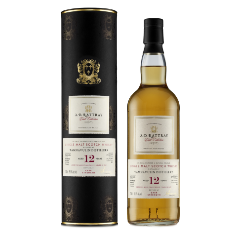 Tamnavulin 12 Jahre 2009/2021 Bourbon Barrel Whisky 55,5% (A.D. Rattray)