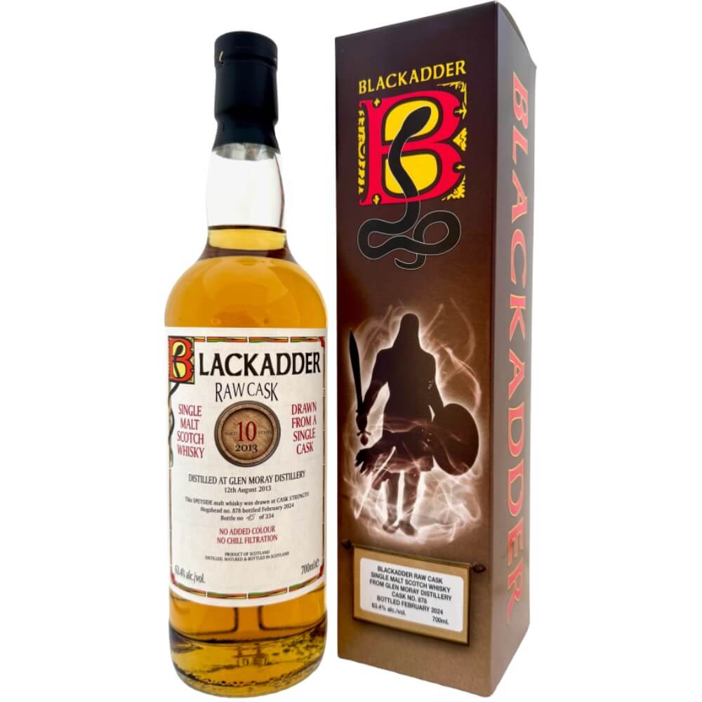 Glen Moray 10 Jahre 2013/2024 Raw Cask #878 Whisky 63,4% (Blackadder)