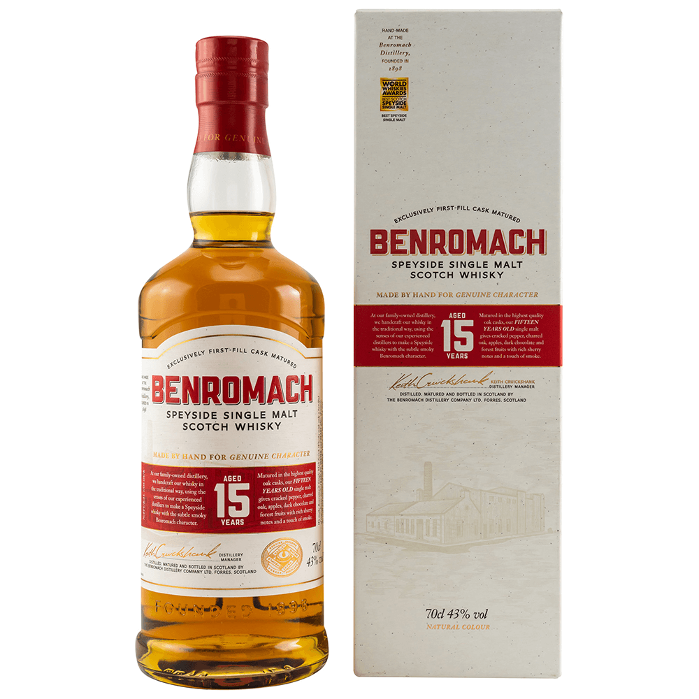 Benromach 15 Jahre Whisky 43%