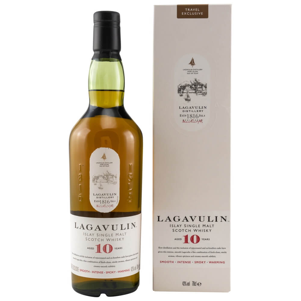 Lagavulin 10 Jahre Islay Whisky 43% 