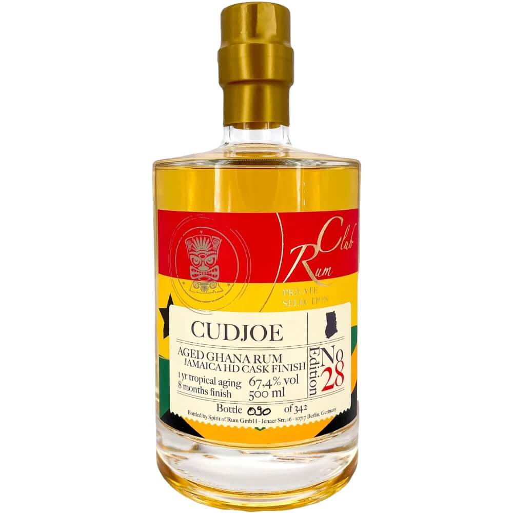 Rum Club Cudjoe Aged Ghana & Jamaica HD Cask Finish Private Selection Edition 28 Rum 67,4%