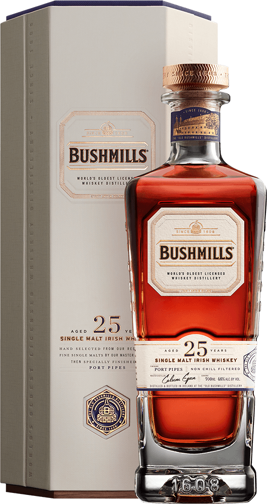 Bushmills 25 Jahre Single Malt Irish Whiskey 46%