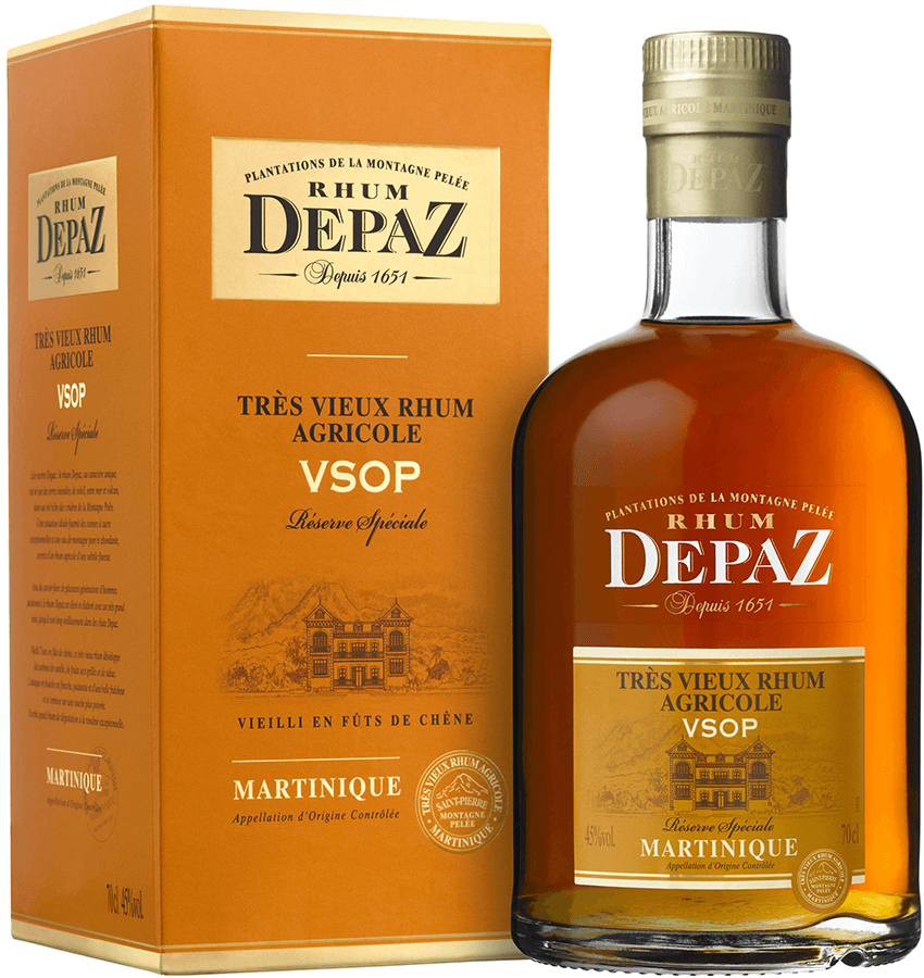 Depaz VSOP Rhum Tres Vieux 45% 