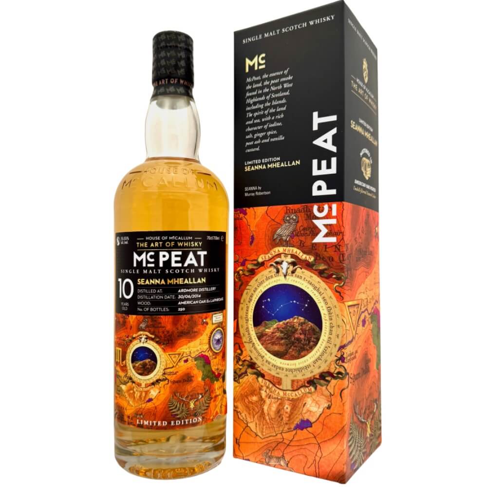 House of McCallum Mc Peat 10 Jahre Seanna Whisky 55,55%