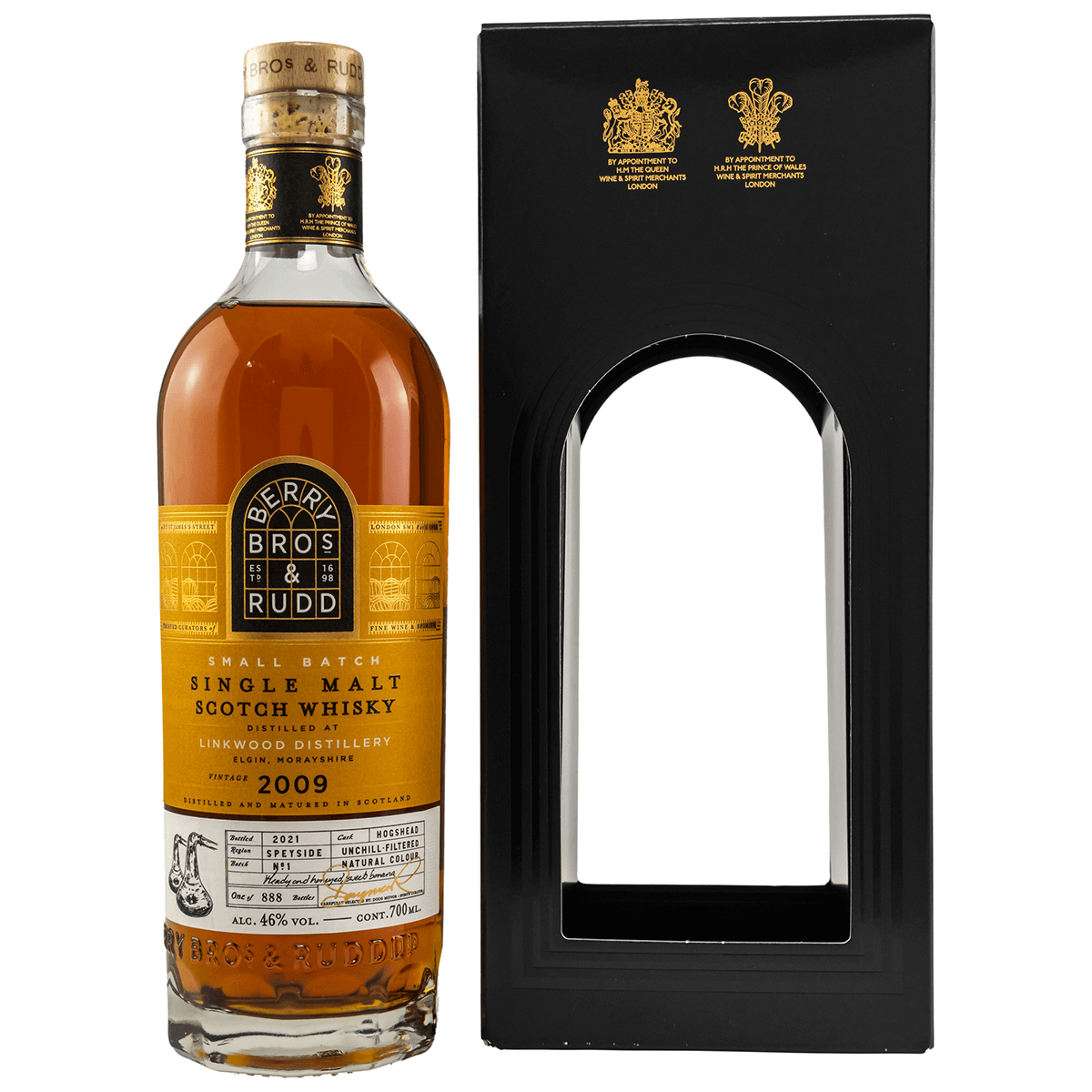 Linkwood 11 Jahre 2009/2021 Small Batch Whisky 46% (Berry Bros & Rudd)