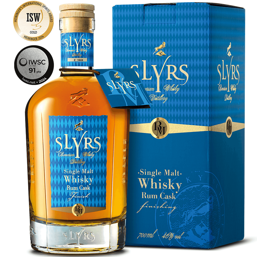 Slyrs Bavarian Single Malt Rum Cask Finish Whisky 46%