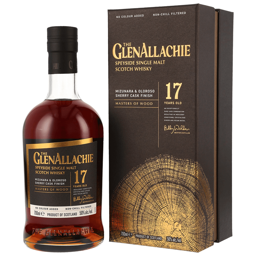 Glenallachie 17 Jahre Masters of Wood Mizunara & Oloroso Cask Finish Whisky 50% 