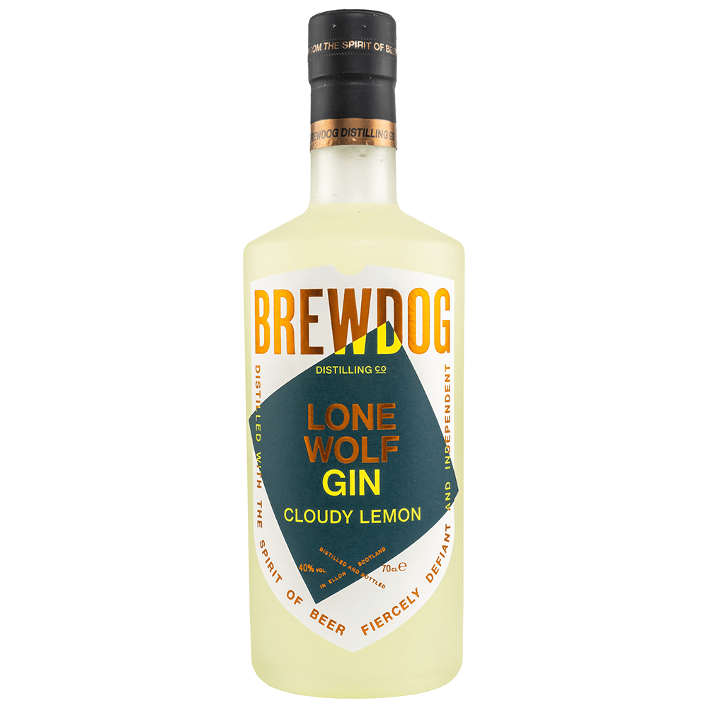 BrewDog LoneWolf Cloudy Lemon Gin 40%