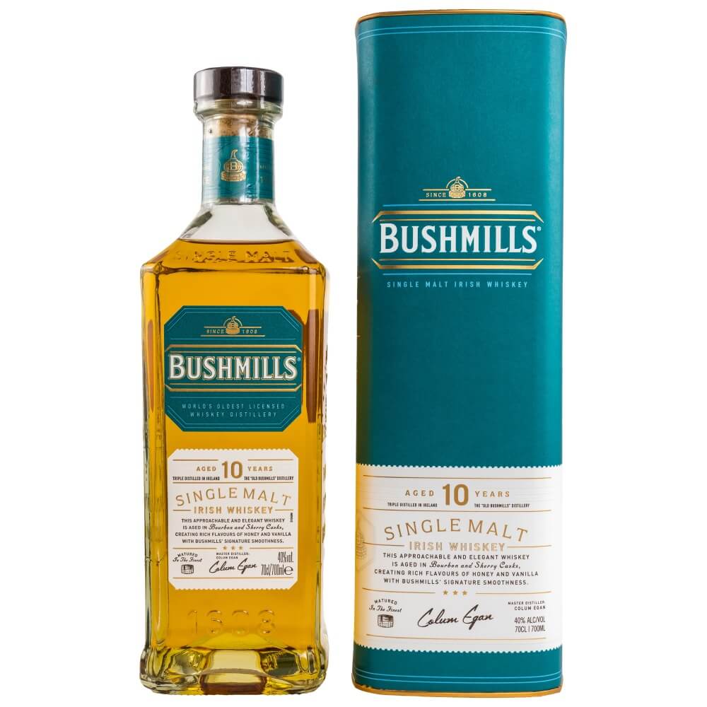 Bushmills 10 Jahre Single Malt Irish Whiskey 40%