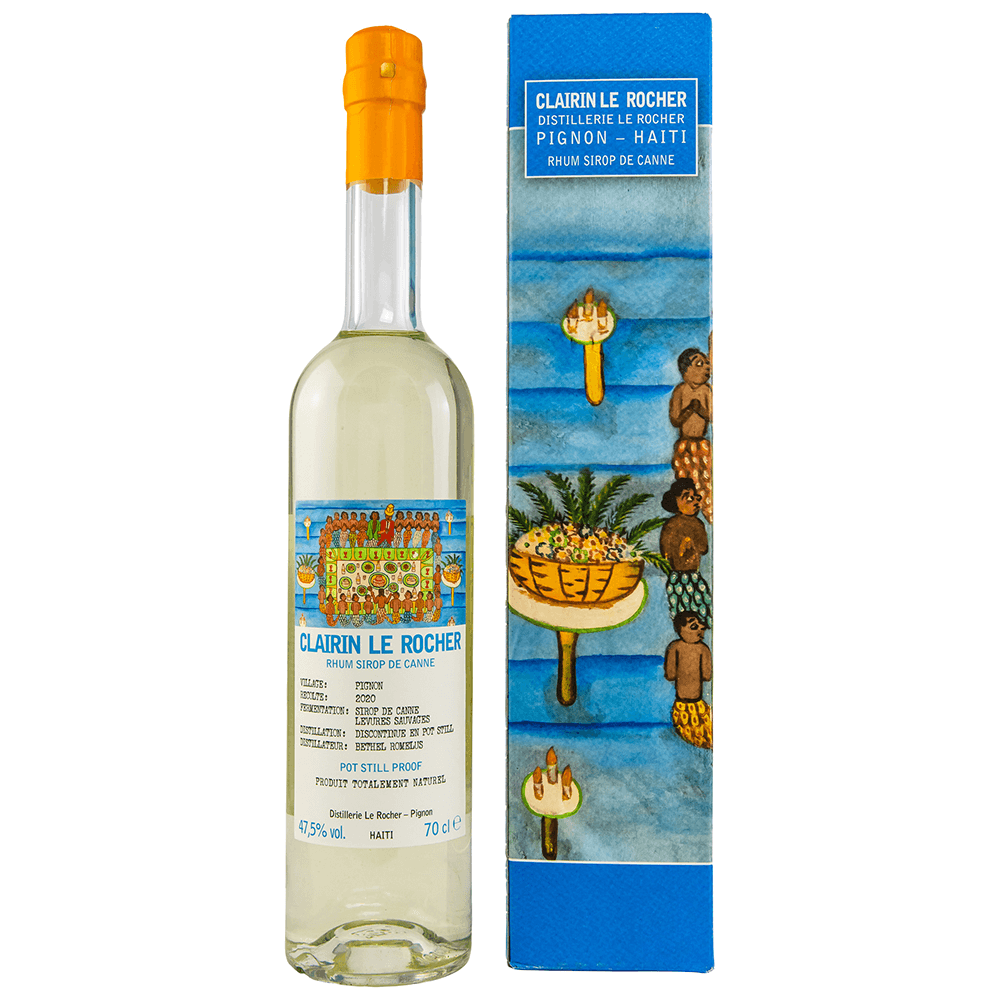 Clairin Le Rocher 2020 Rhum pur Jus de Canne Haiti 47,5%