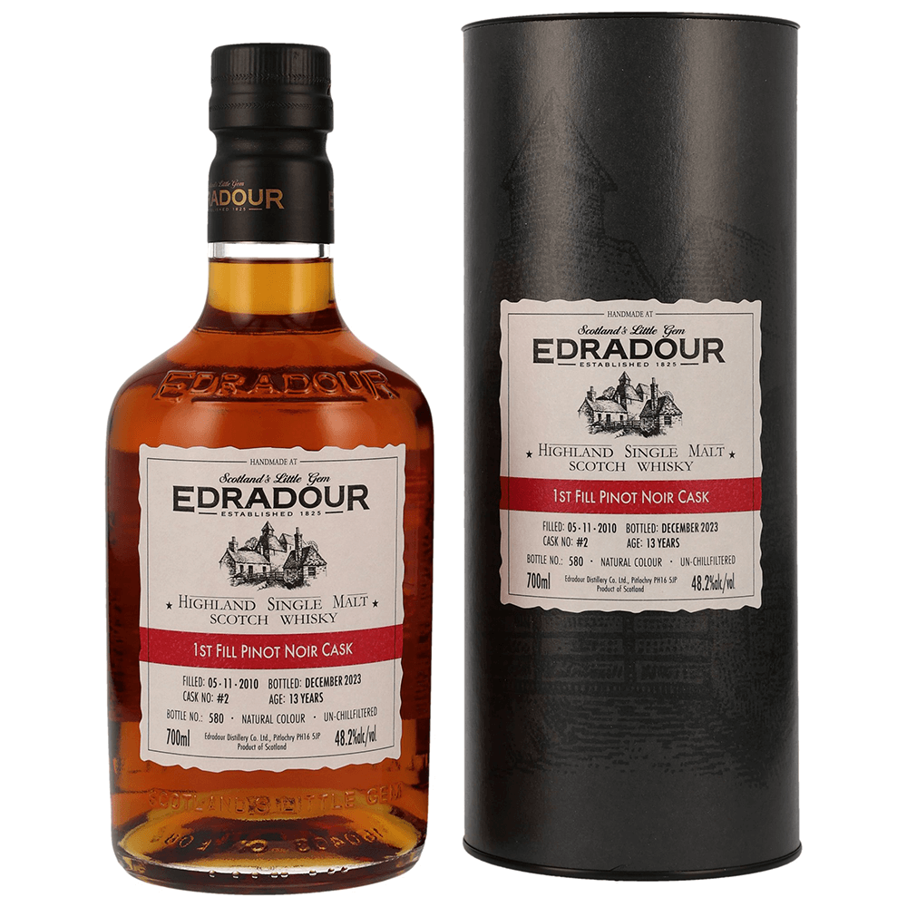 Edradour 13 Jahre 2010/2023 Pinot Noir Cask #2 St. Michael Eppan Whisky 48,2%