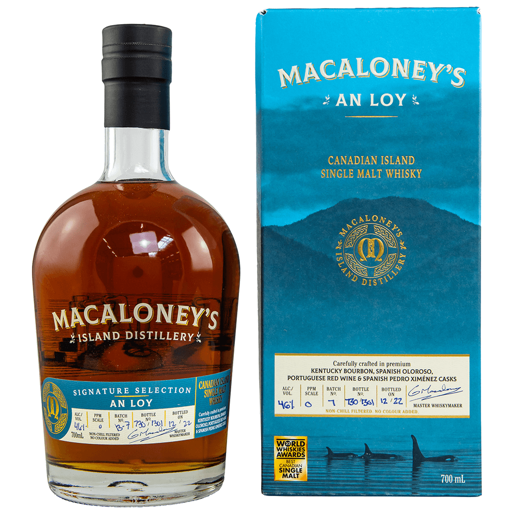 Macaloney An Loy Signature Selection Canadian Whisky 46% 