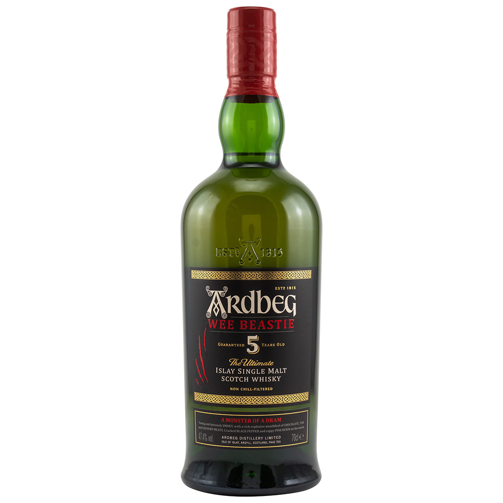 Ardbeg 5 Jahre Wee Beastie Islay Single Malt Whisky 47,4%