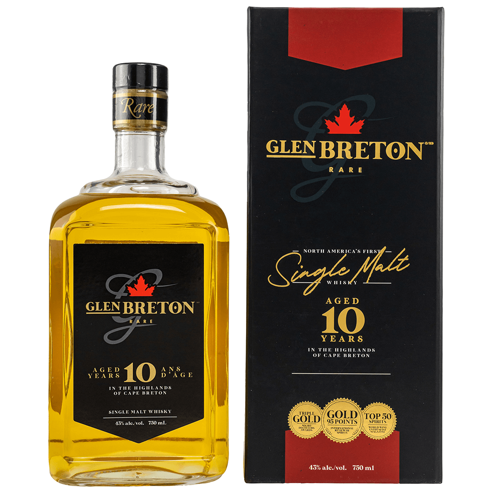 Glen Breton 10 Jahre Canadian Single Malt Whisky 43% 