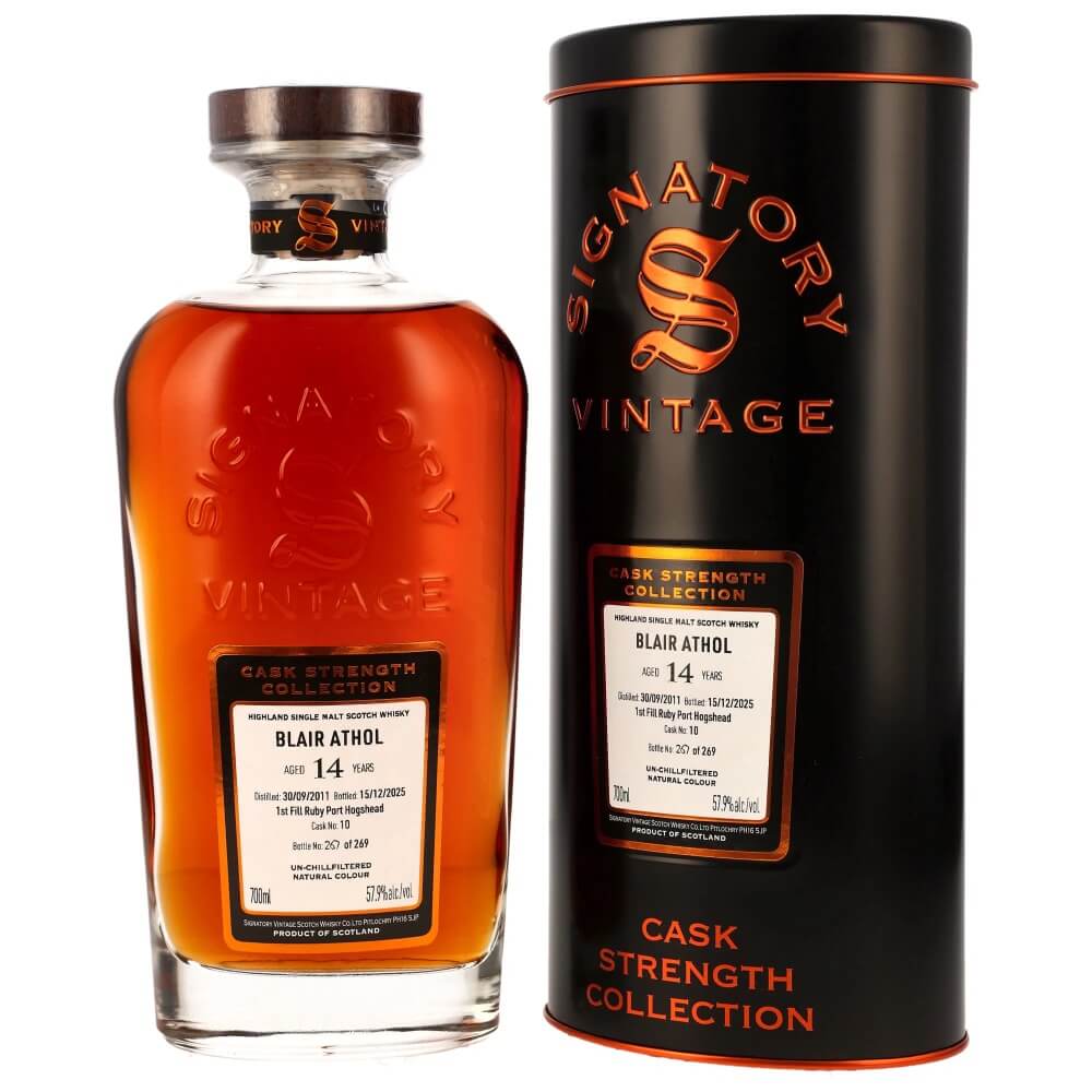 Blair Athol 14 Jahre 2011/2025 Cask Strength Collection #10 Whisky 57,9% (Signatory)