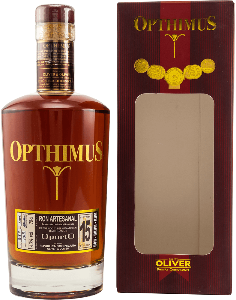 Opthimus 15 Jahre Oporto Rum 43%