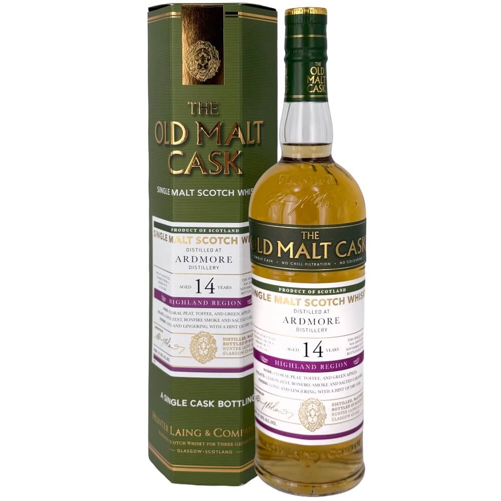 Ardmore 14 Jahre 2010/2025 Vintage Oloroso Sherry Butt Old Malt Cask OMC3344 Whisky 50% (Hunter Laing)