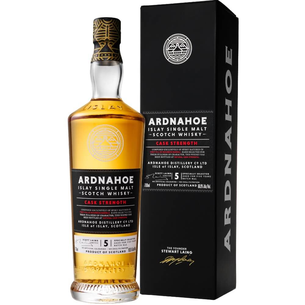 Ardnahoe 5 Jahre Cask Strength Batch No1 Whisky 60,9%