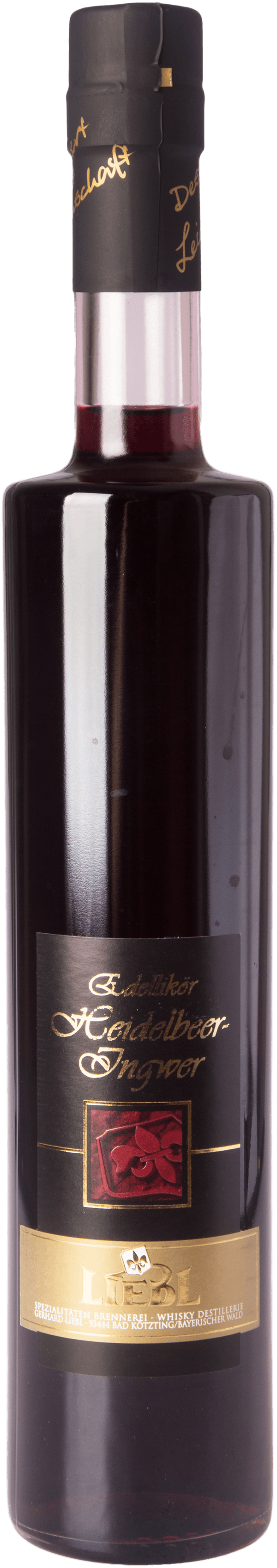 Liebl Edellikör Heidelbeer-Ingwer 25%
