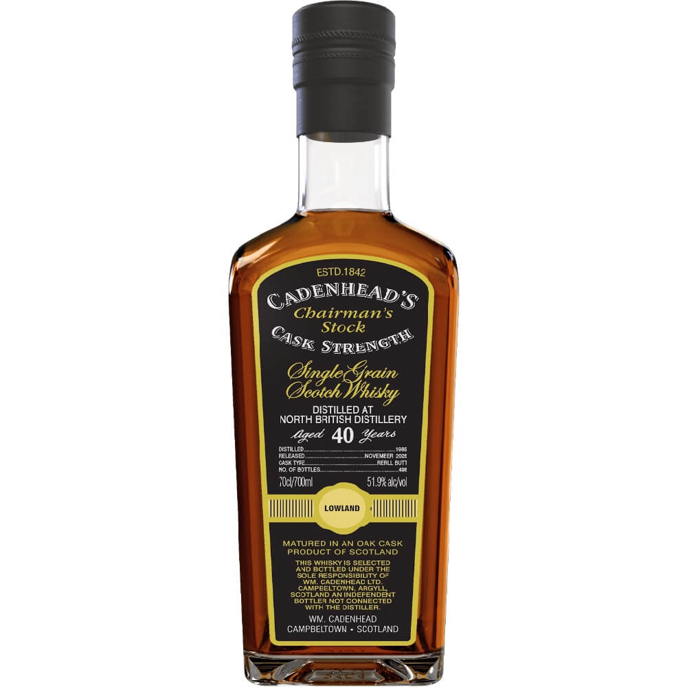 North British 40 Jahre Chairman's Stock Whisky 51,9% (Cadenhead´s)