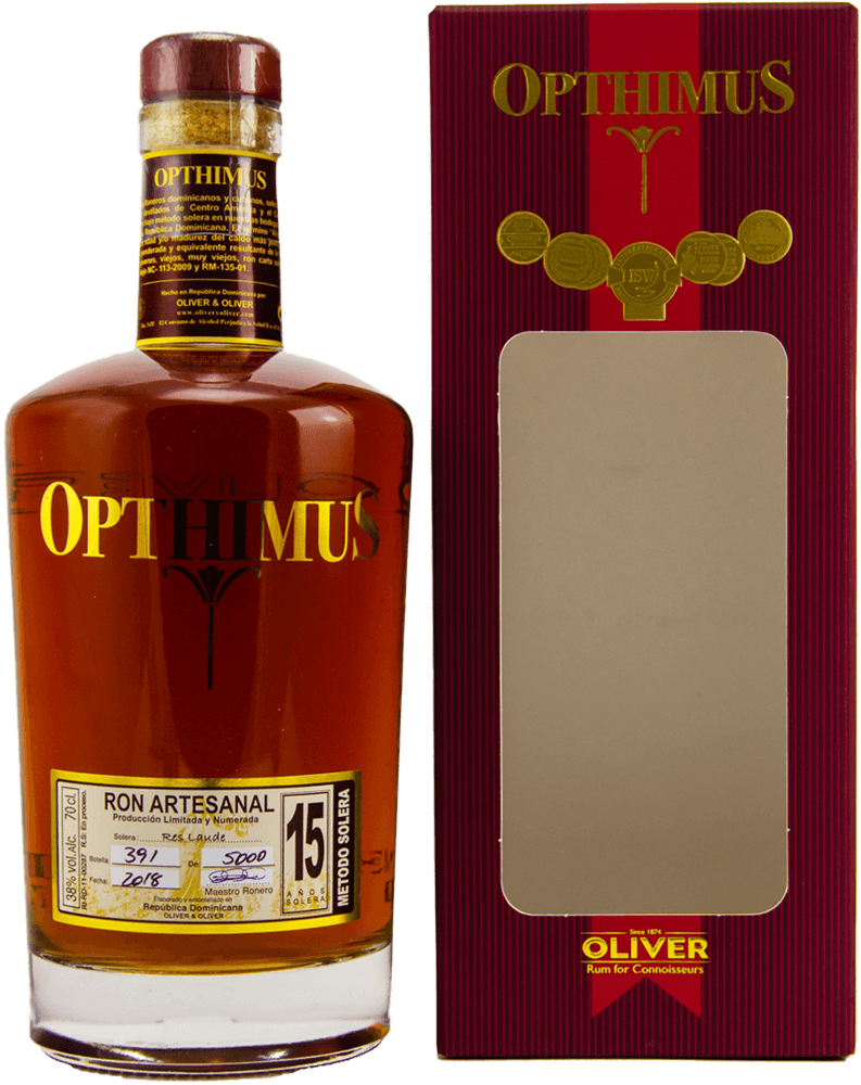 Opthimus 15 Jahre Rum 38%