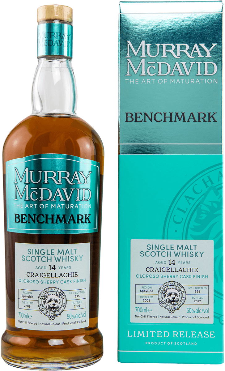 Craigellachie 14 Jahre 2008/2022 Oloroso Cask Whisky 50% (Murray McDavid)