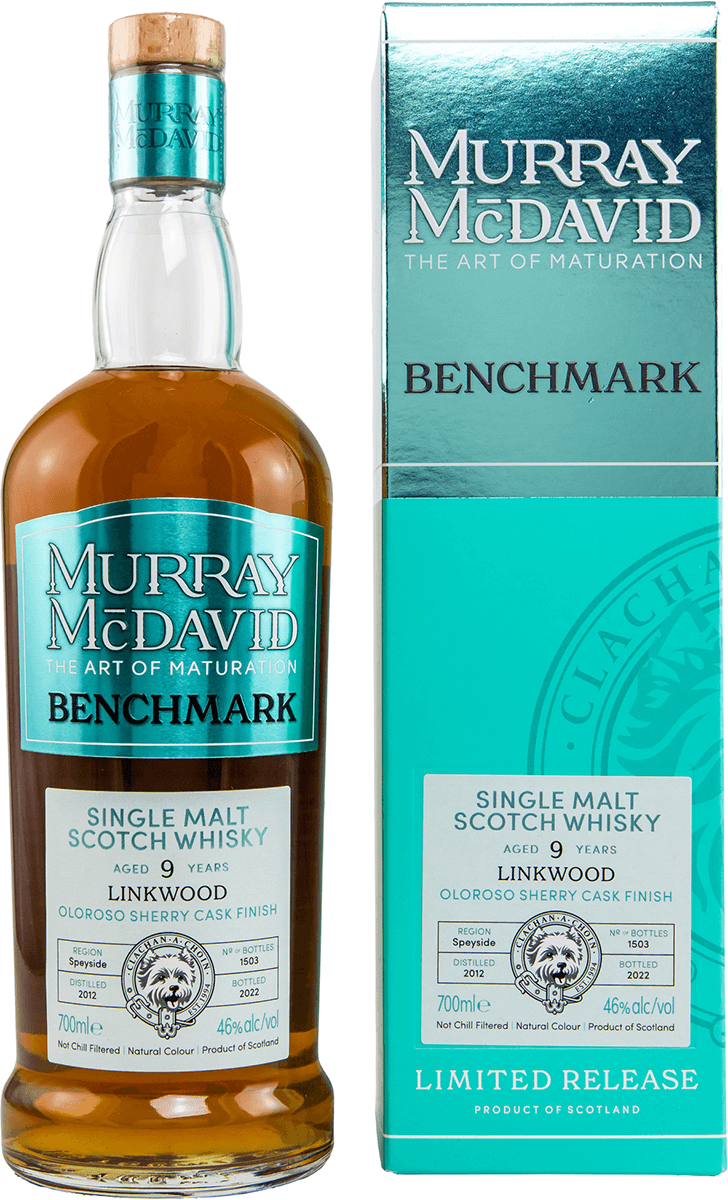 Linkwood 9 Jahre 2012/2022 Oloroso Cask Whisky 46% (Murray McDavid)