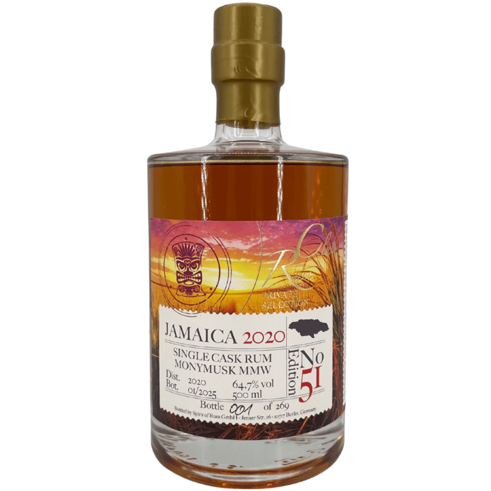 Rum Club 2020/2025 Jamaica MMW Single Cask Edition 51 Rum 64,7% 