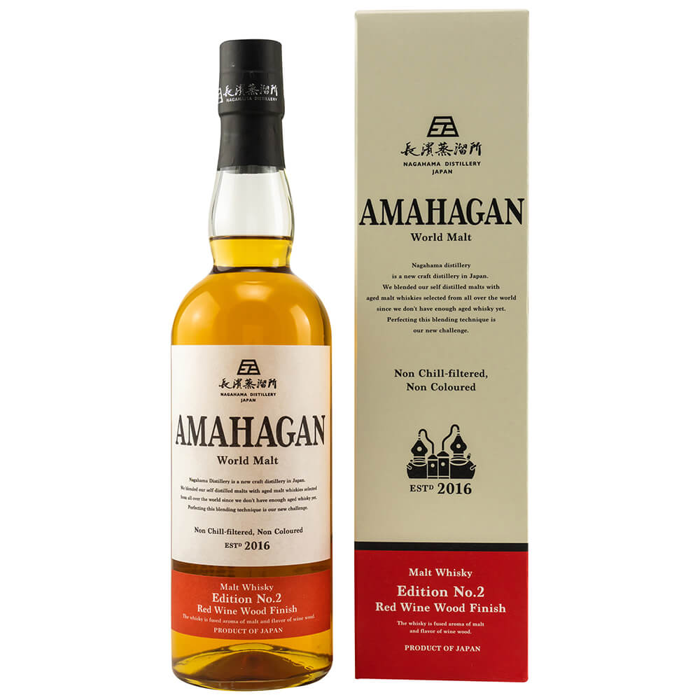Amahagan Edition No. 2 Red Wine Wood Finish Whisky 47%
