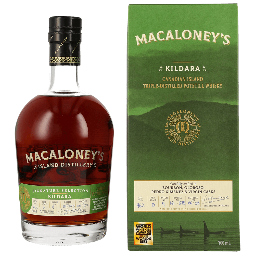 Macaloney Kildara Signature Selection Canadian Whisky 46% 