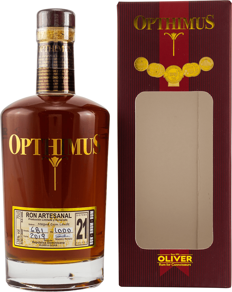 Opthimus 21 Jahre Rum 38%