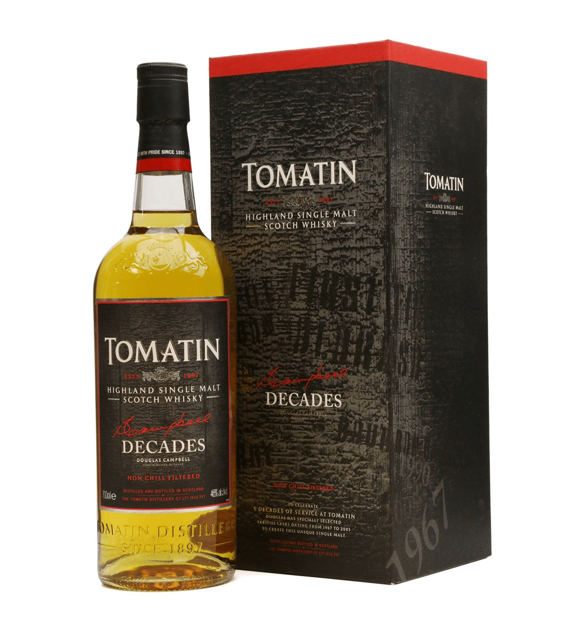 Tomatin Decades Highland Malt Whisky 46% 0,7L