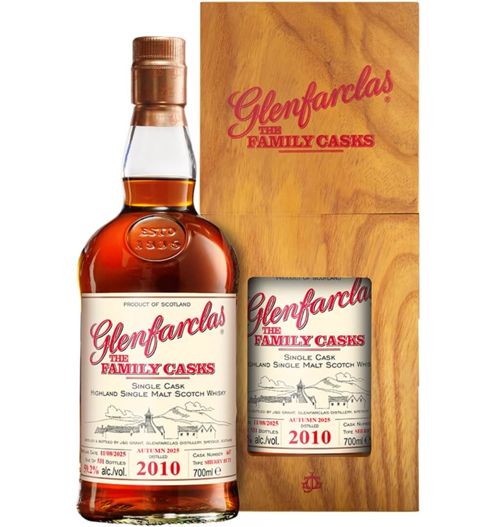 Glenfarclas Family Casks 2010/2025 Vintage Autumn A25 Whisky 59,2%