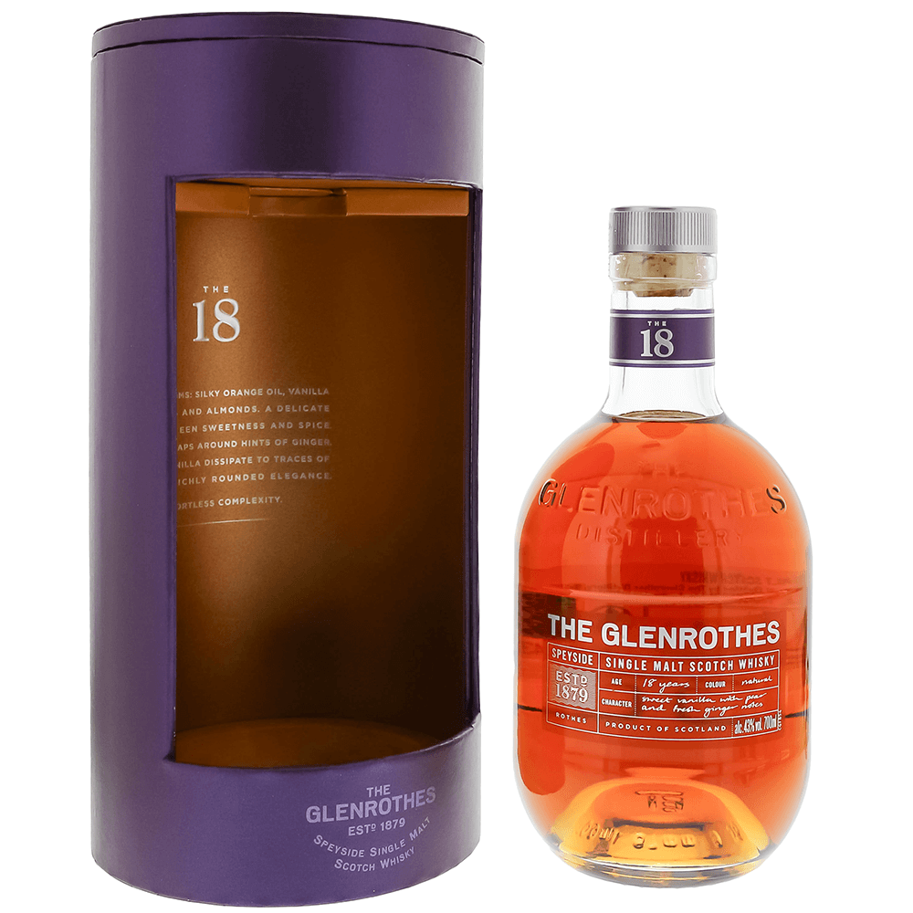 Glenrothes 18 Jahre Speyside Single Malt Whisky 43%