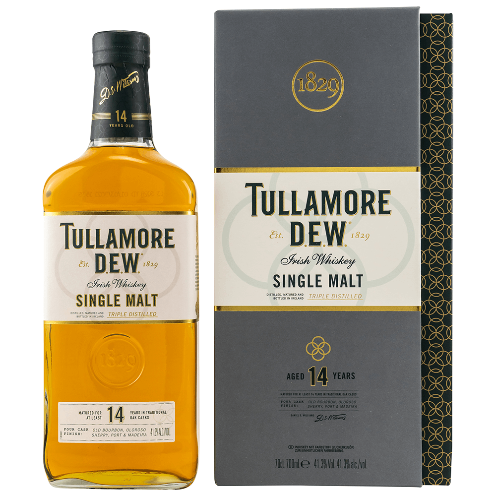 Tullamore D.E.W. 14 Jahre Irish Whiskey 41,3%