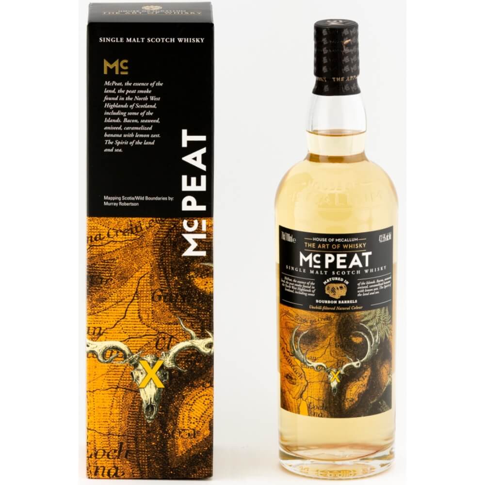 House of McCallum Mc Peat Whisky 43,5%